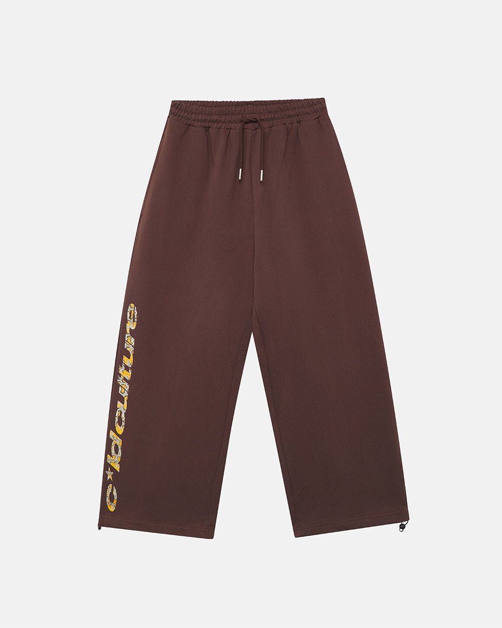 WILD SNAKE SWEATPANTS BROWN