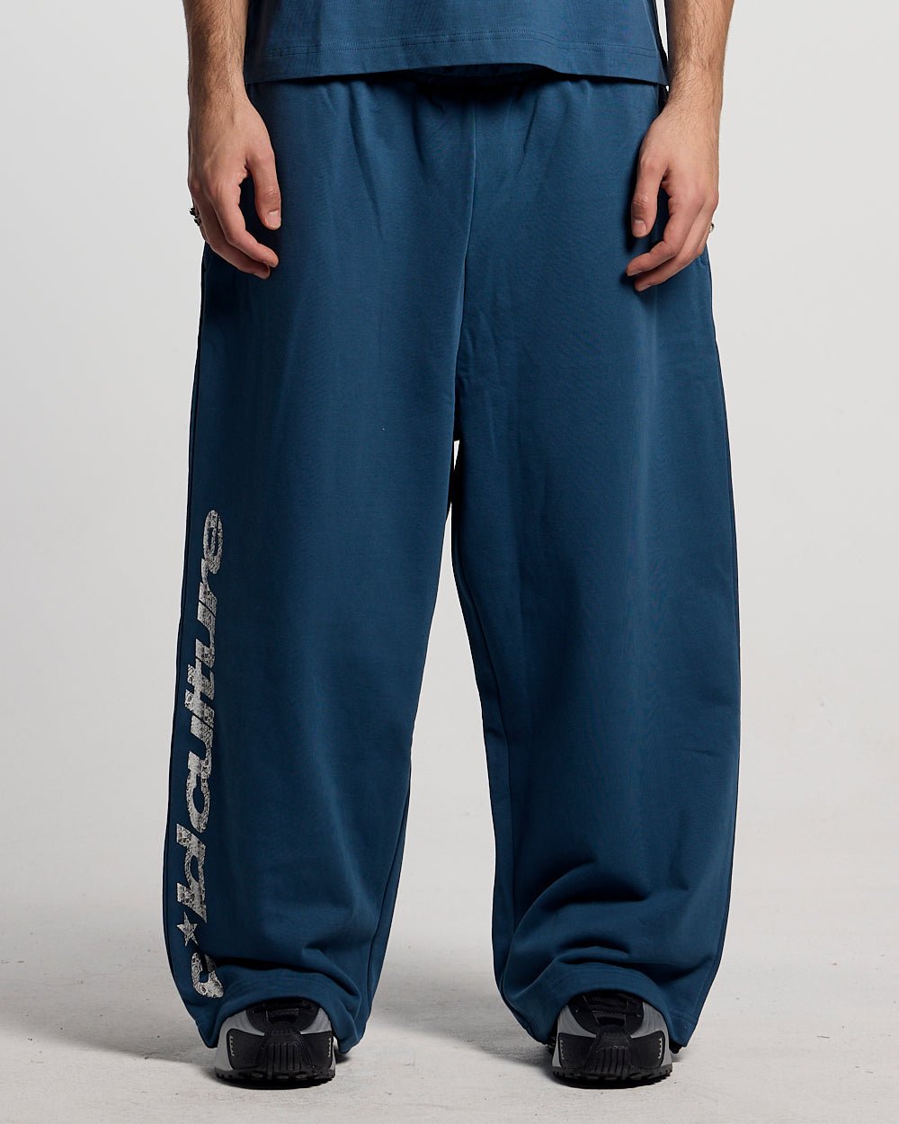 WILD SNAKE SWEATPANTS NAVY BLUE