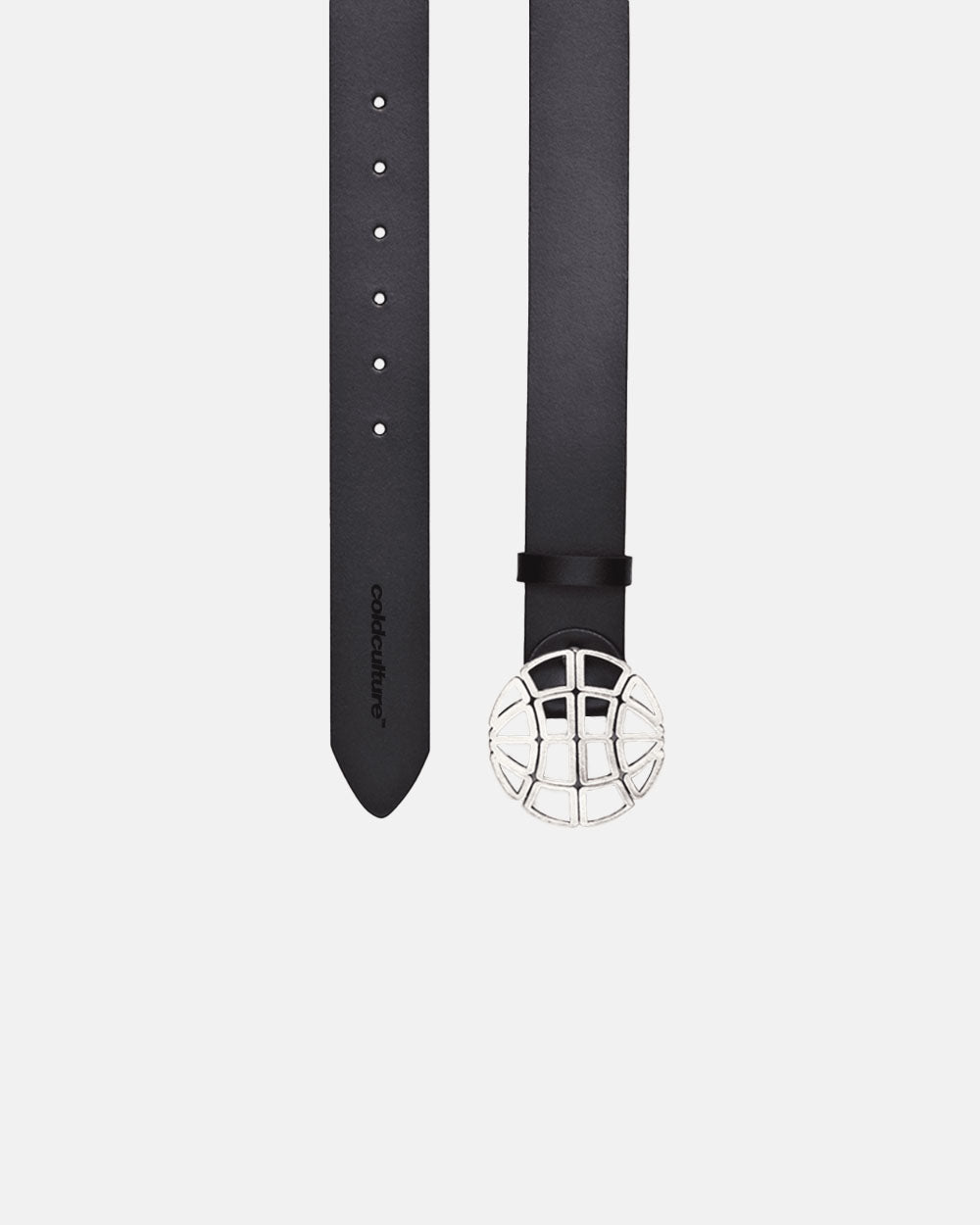 WORLD LEATHER BELT BLACK