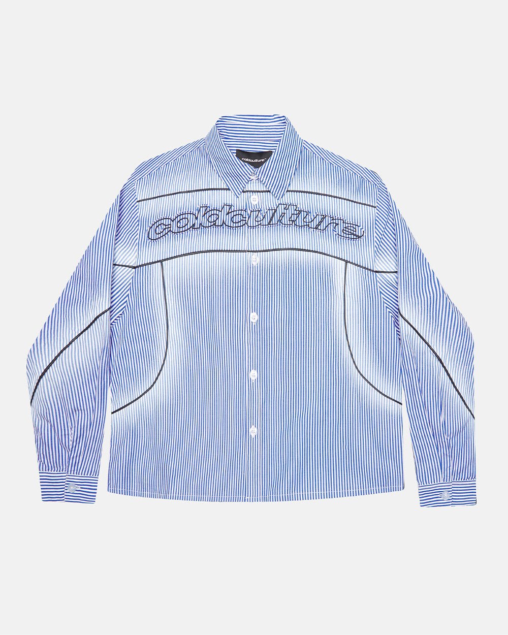 WORLDWIDE LONGSLEEVE SHIRT BLUE & WHITE
